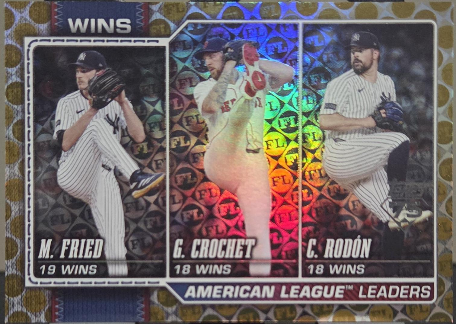 American League Leaders Wins [Gold Spring Training] #130