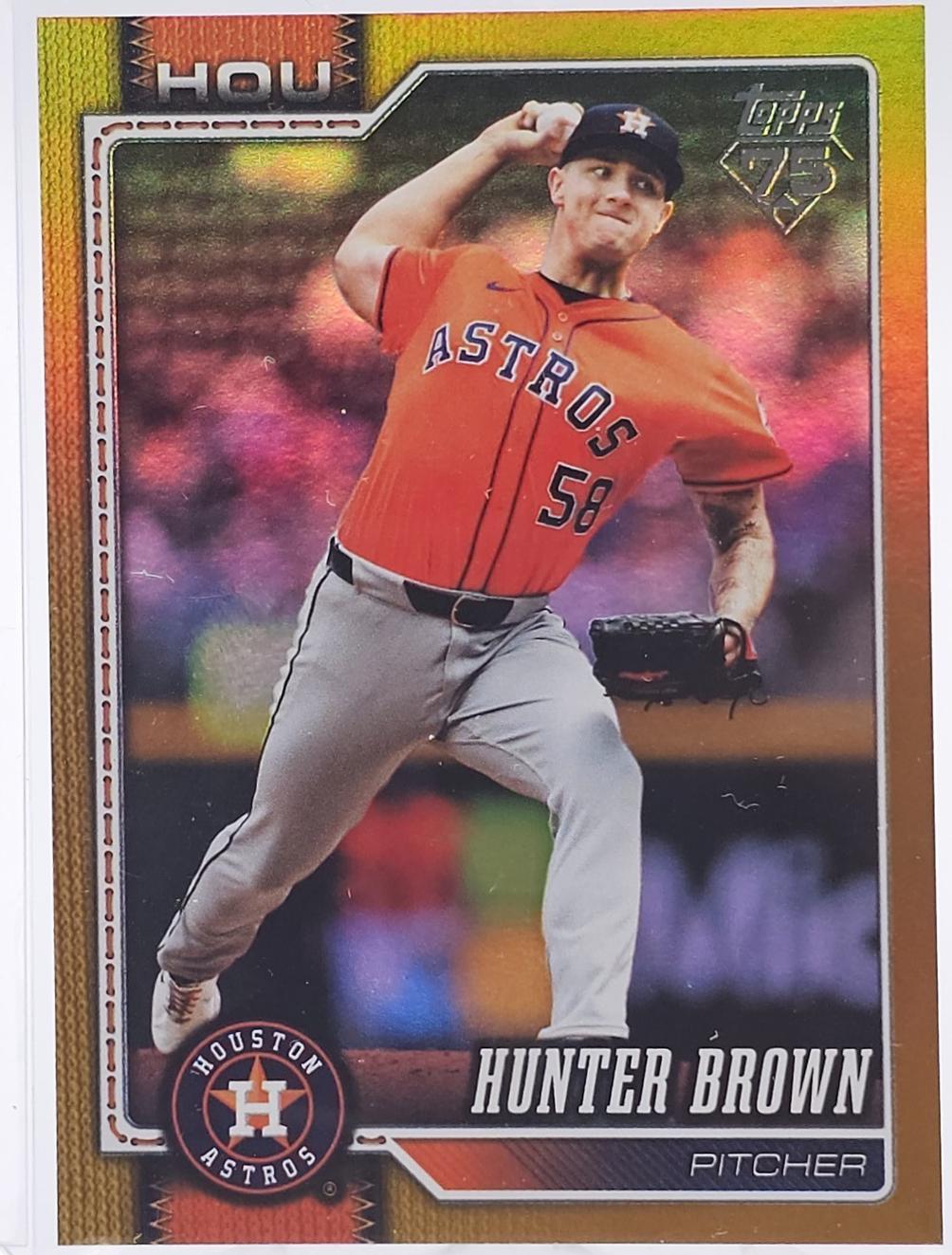 Hunter Brown [Gold Rainbow] #264