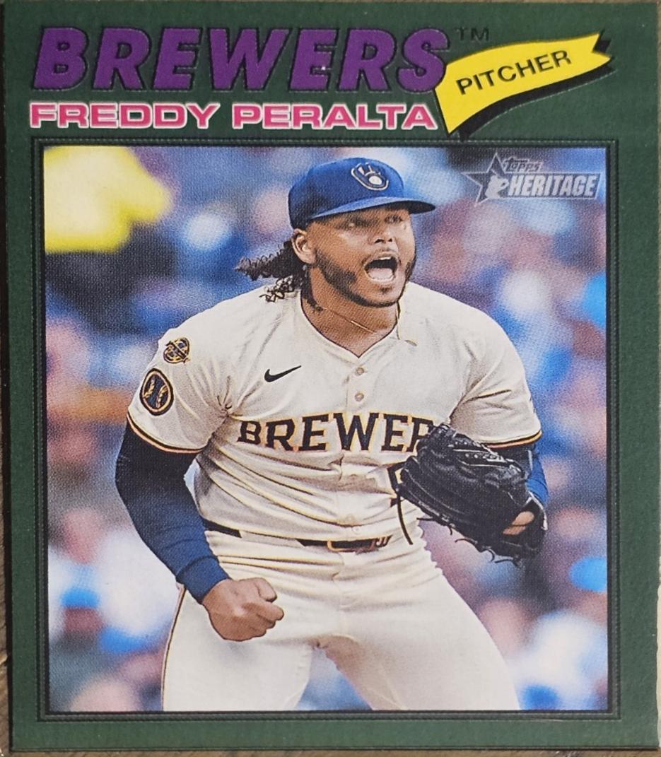 Freddy Peralta [Dark Green Bordered] #291