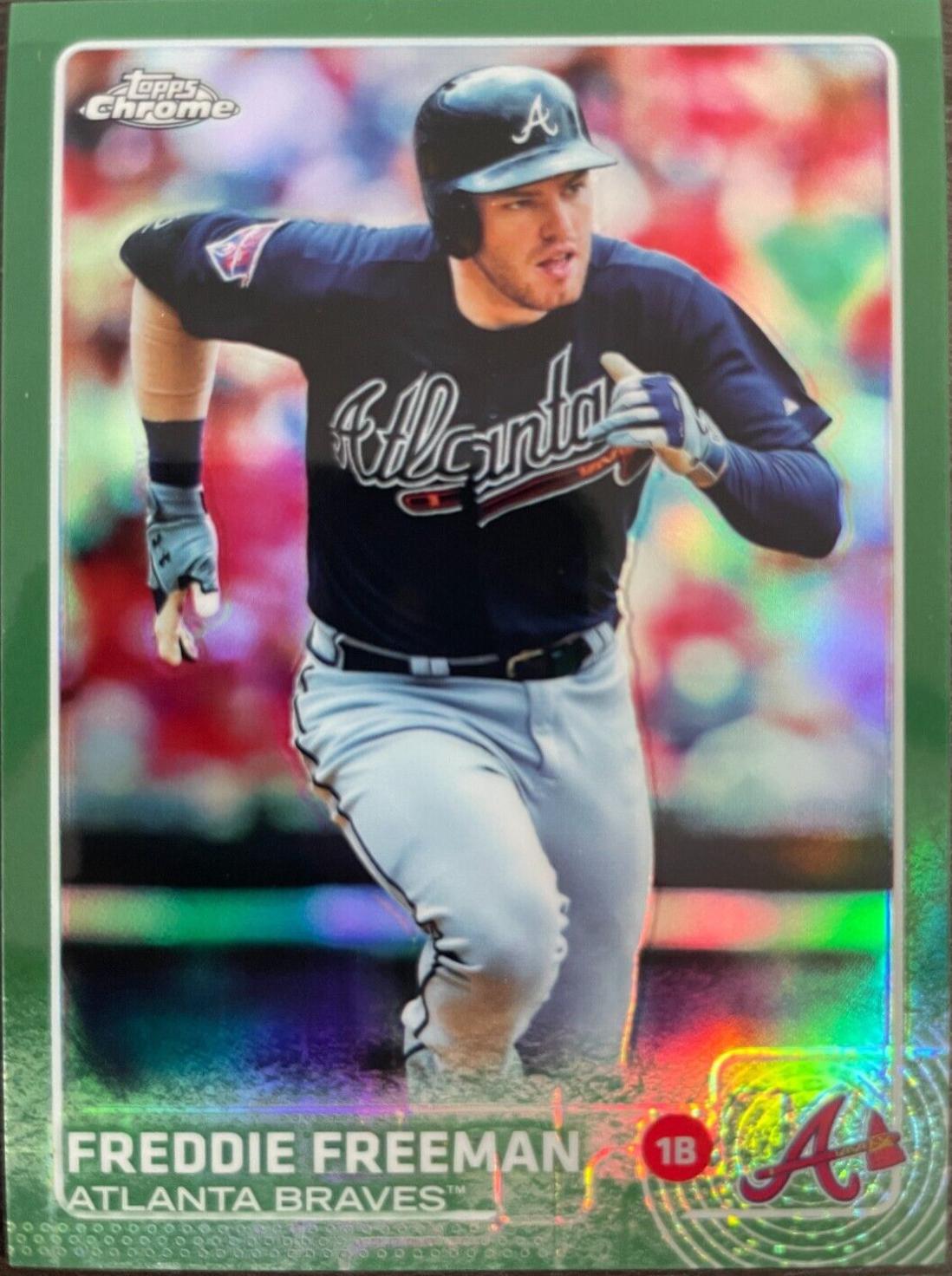 Freddie Freeman [Green Refractor] #105