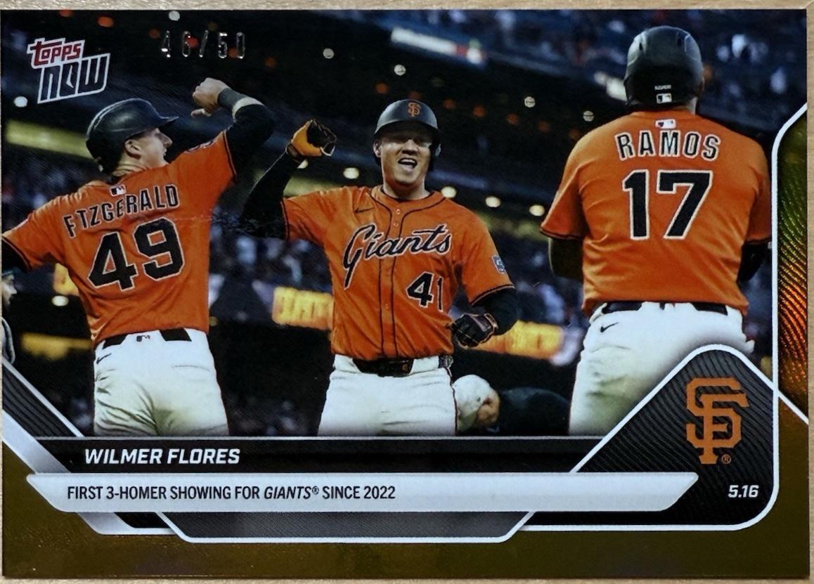Wilmer Flores [Gold Foil] #188