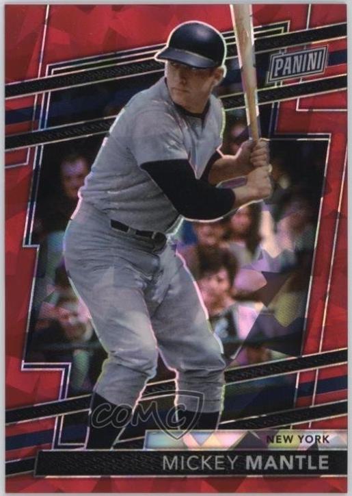 Mickey Mantle [Red Sparkle] #42