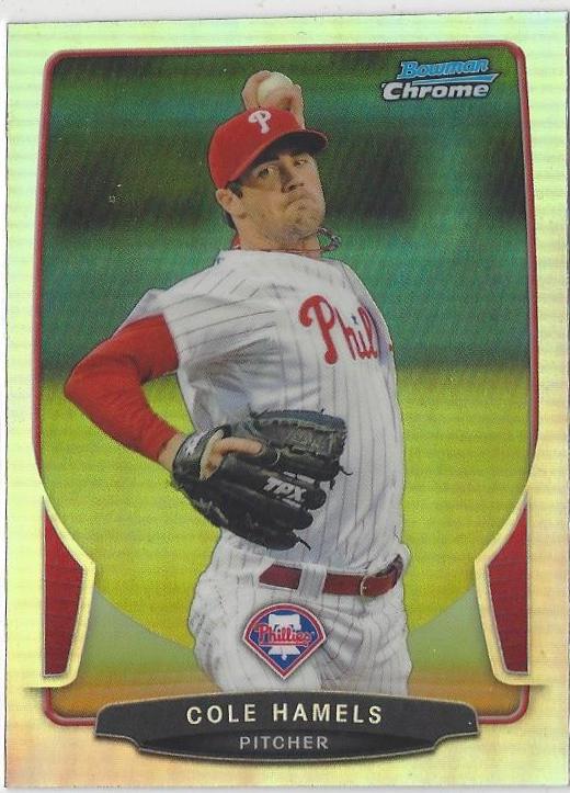 Cole Hamels [Refractor] #107