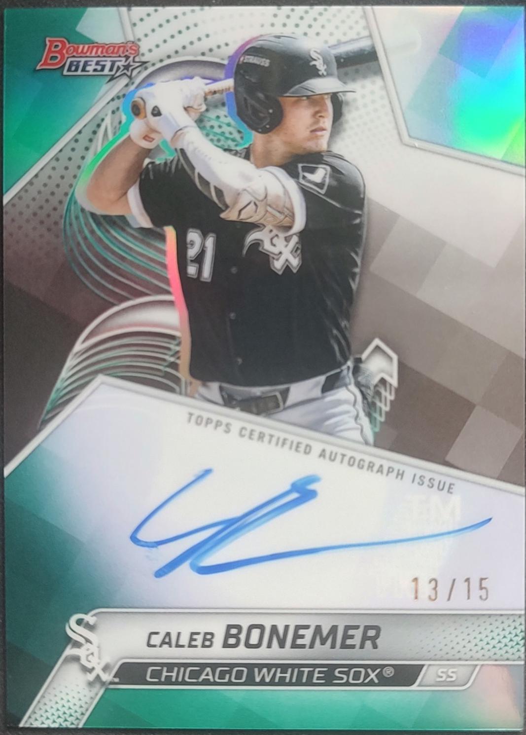 Caleb Bonemer [Teal Refractor] #B25-CBO