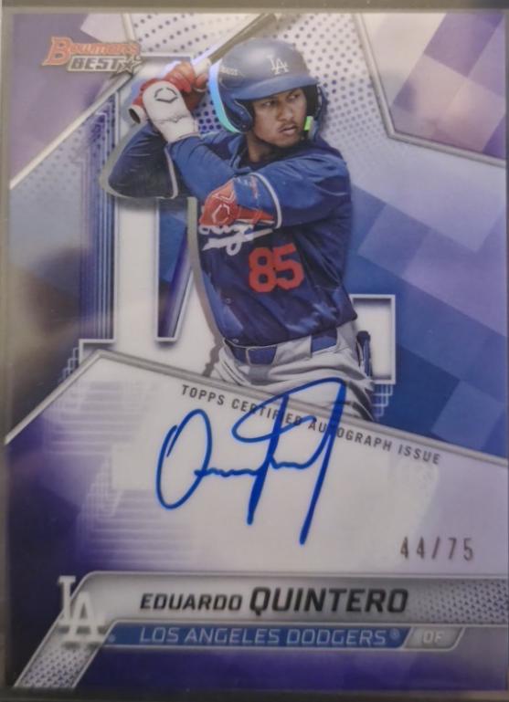 Eduardo Quintero [Purple Refractor] #B25-EQU