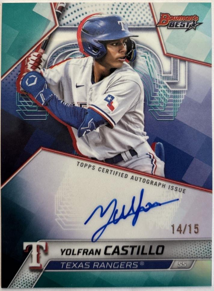 Yolfran Castillo [Teal Refractor] #B25-YC