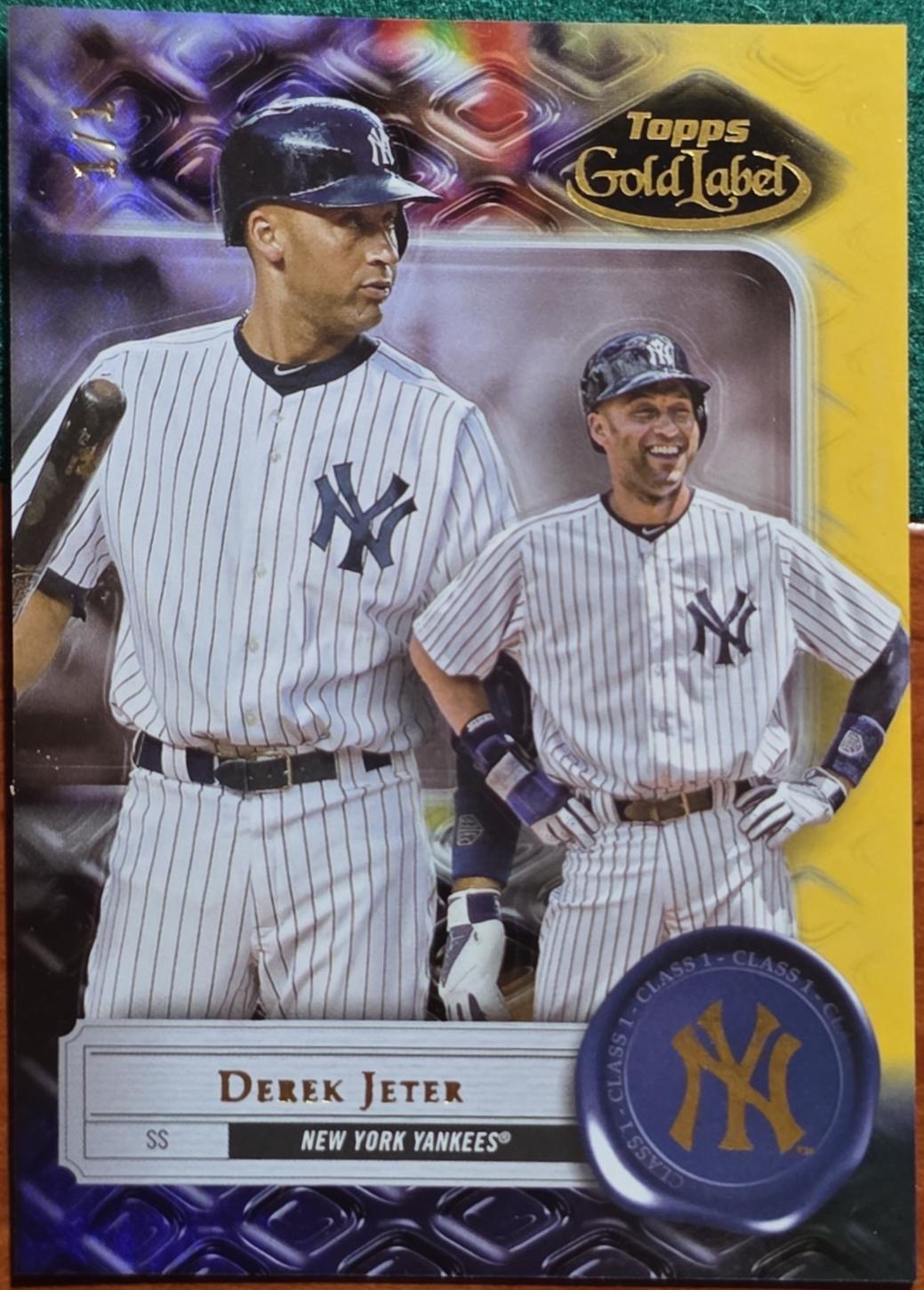 Derek Jeter [Class 1 Gold] #78