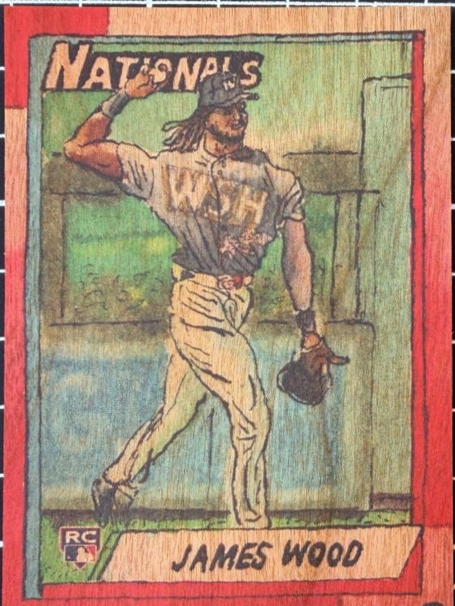 Stan Musial [Wood Stock] #1