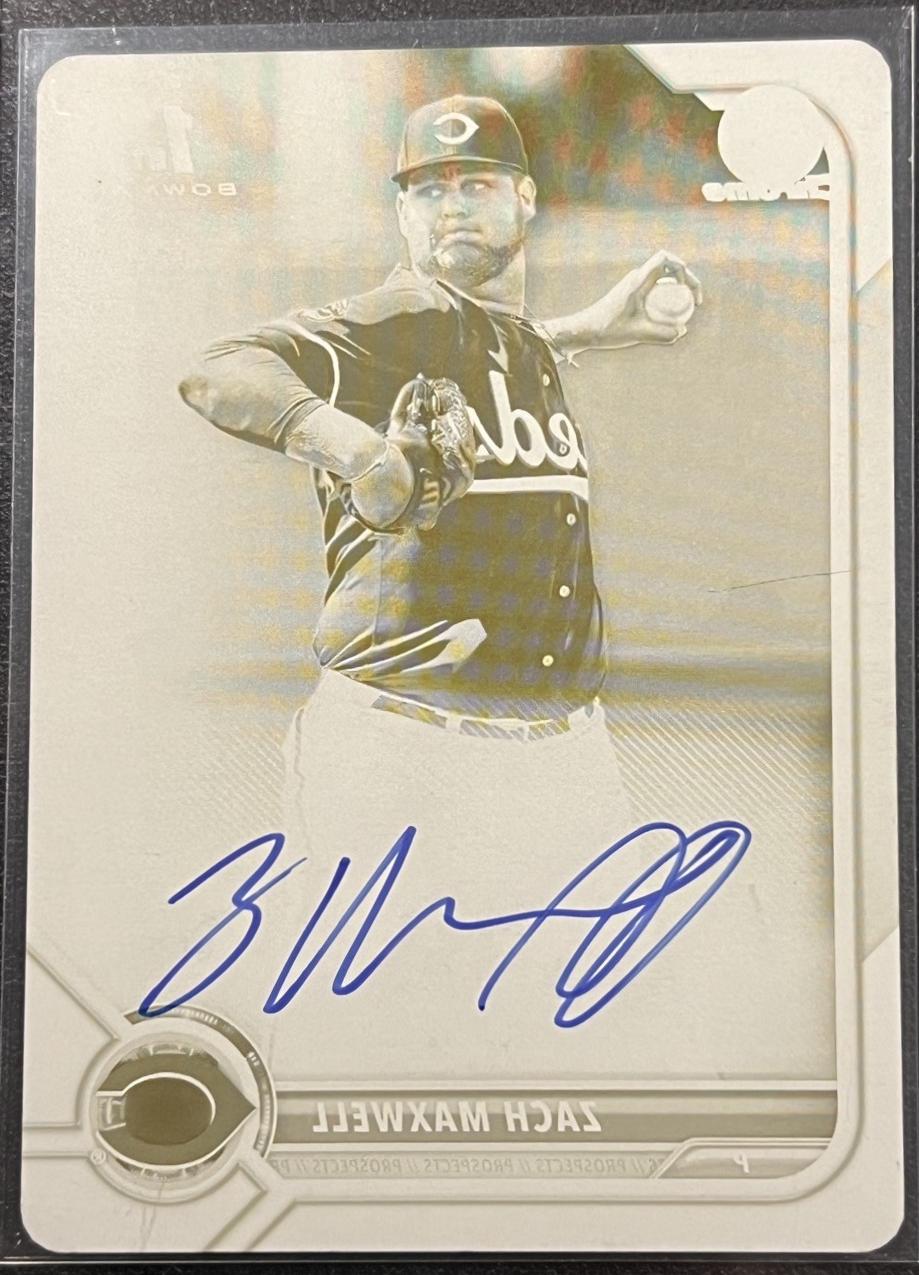 Zach Maxwell [Printing Plate] #CDA-ZM