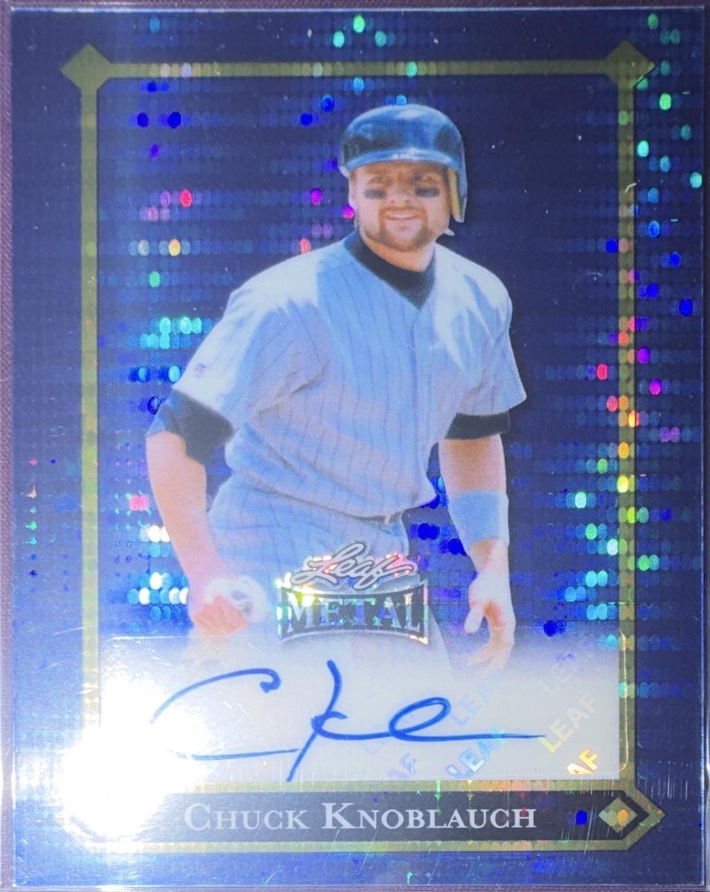 Chuck Knoblauch [Prismatic Green] #LGR-CK1