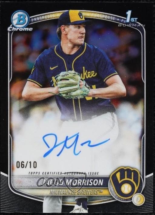 Jacob Morrison [Black Refractor] #CPA-JMO
