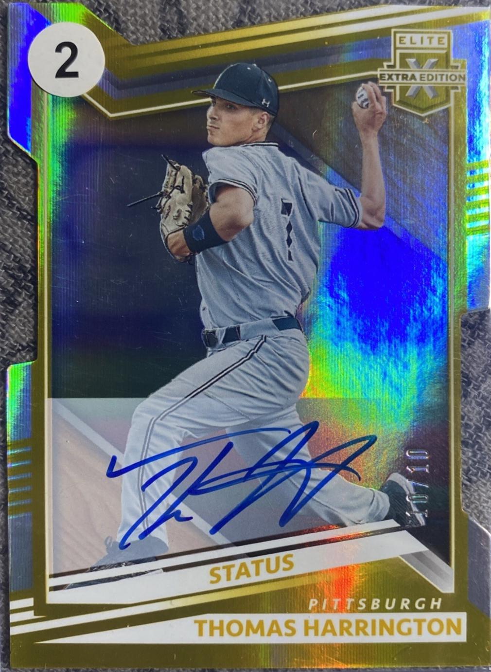 Thomas Harrington [Status Die Cut Gold Signature] #36