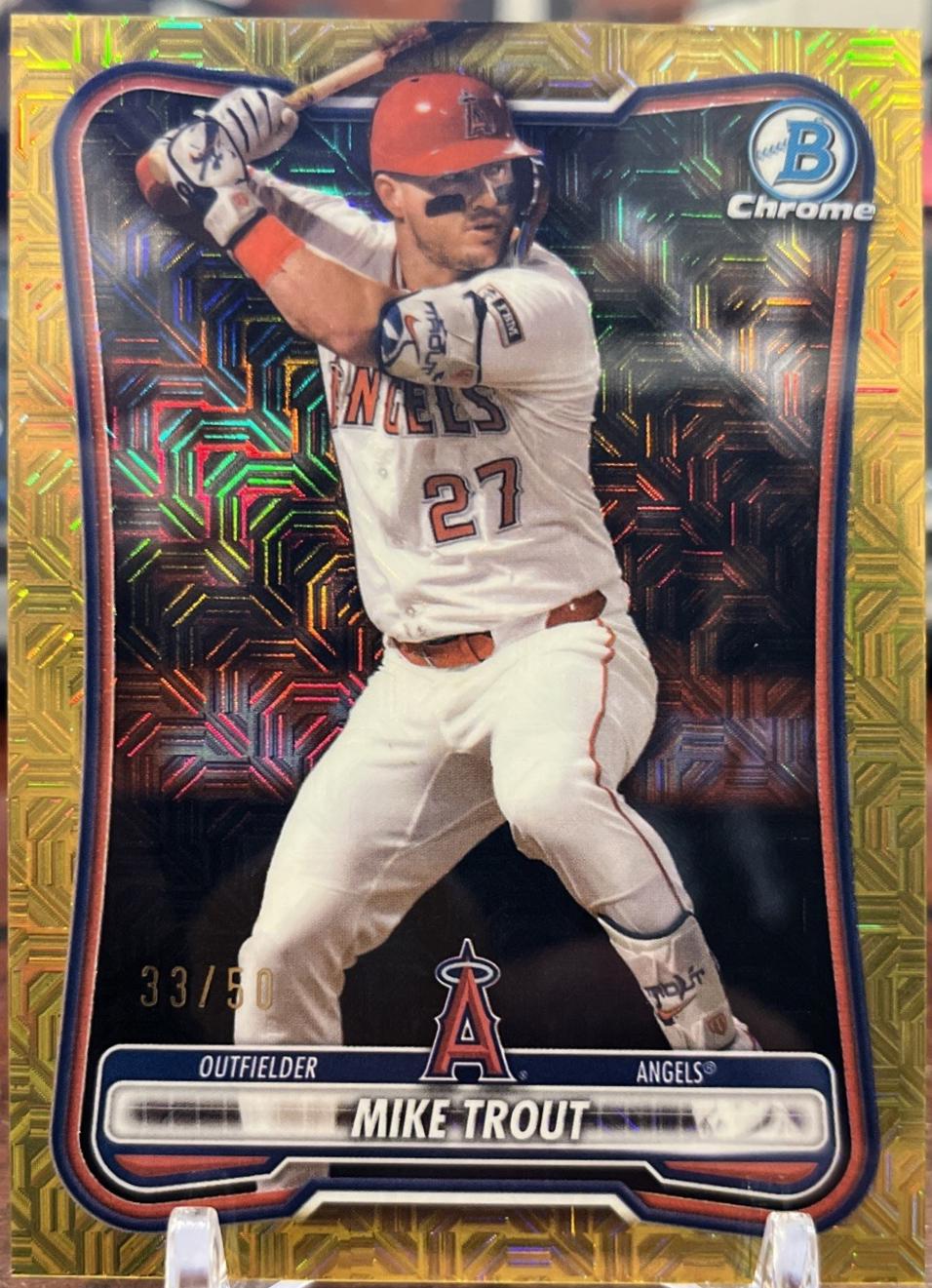 Mike Trout [Gold Mojo] #100
