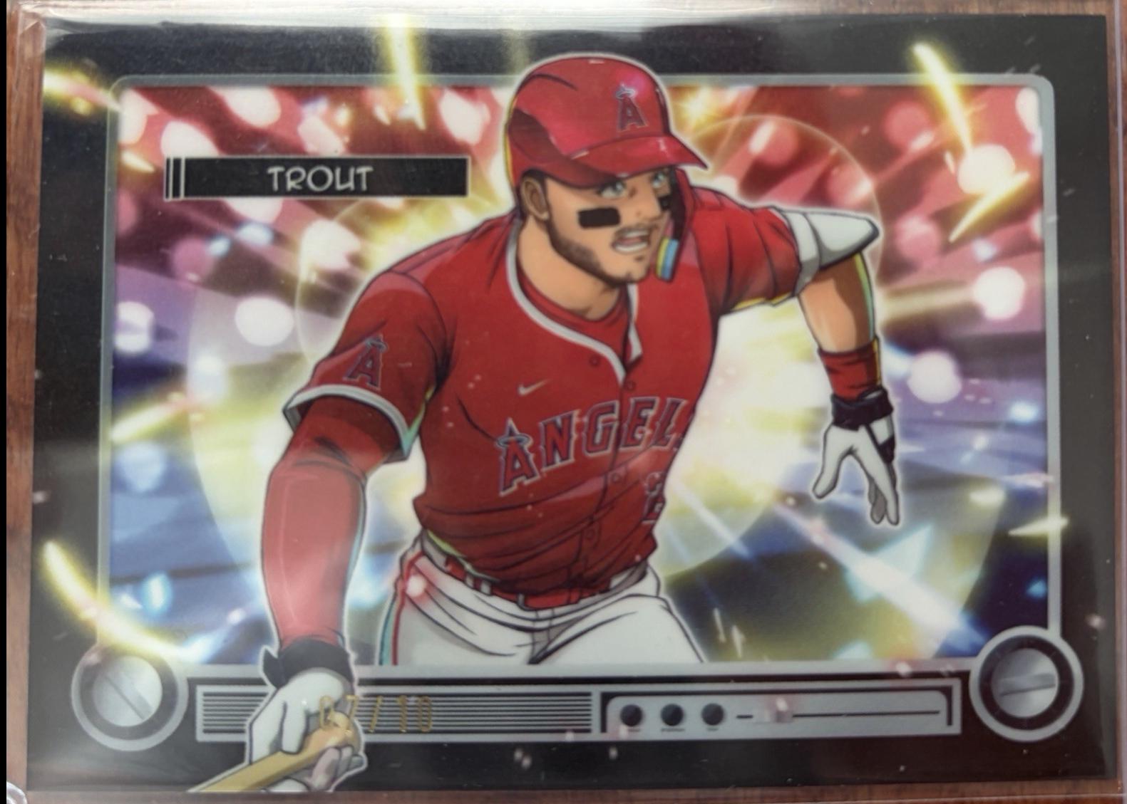 Mike Trout [Black] #BA-23