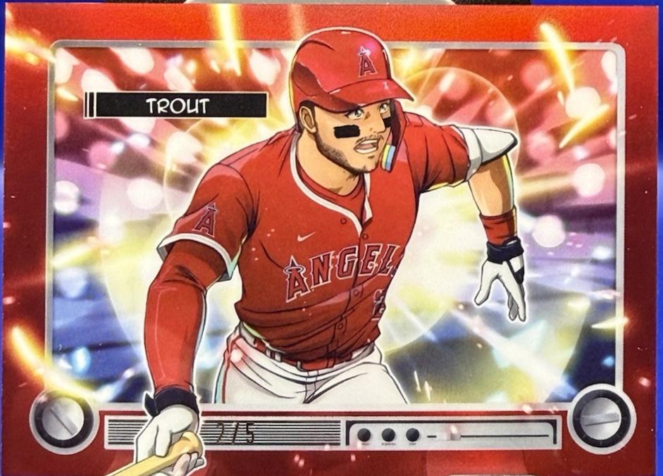 Mike Trout [Red] #BA-23