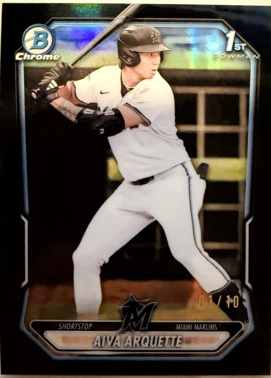 Aiva Arquette [Black Refractor] #BCP-40