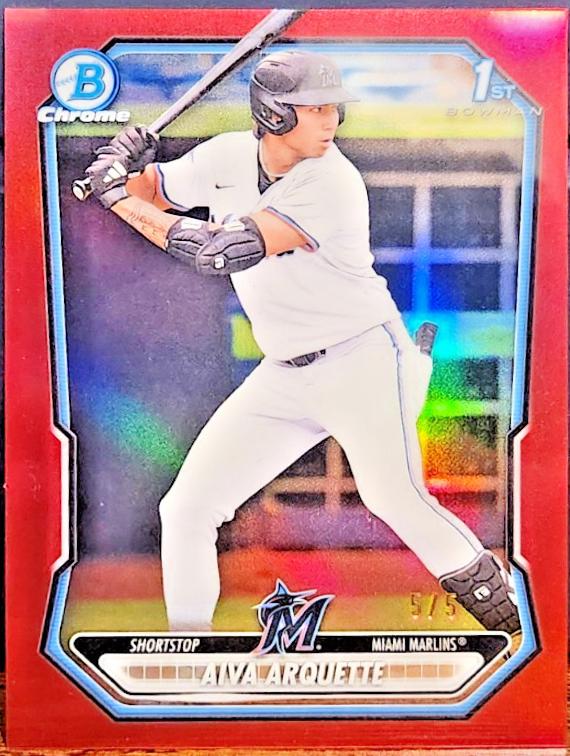 Aiva Arquette [Red Refractor] #BCP-40