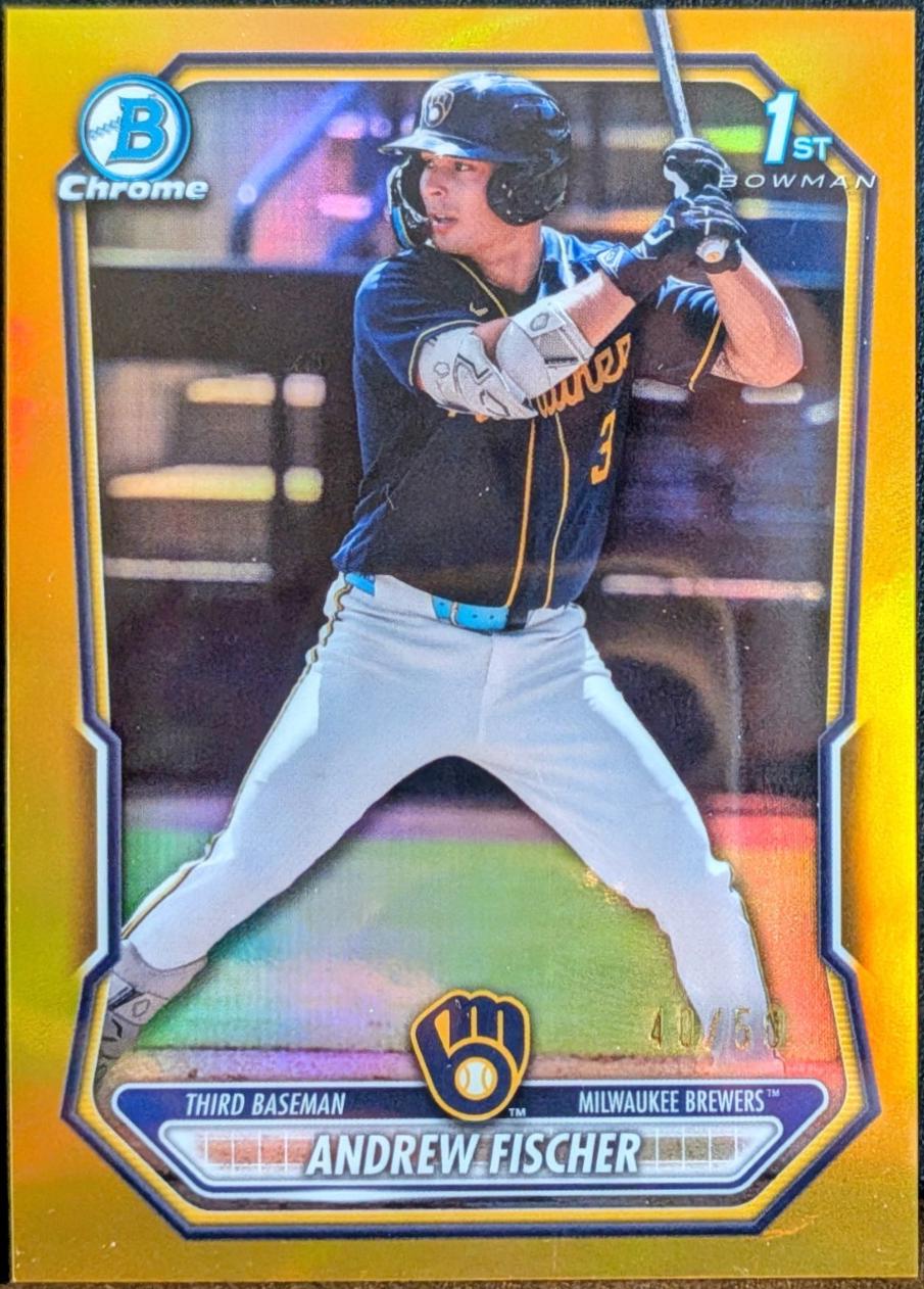 Andrew Fischer [Gold Refractor] #BCP-149