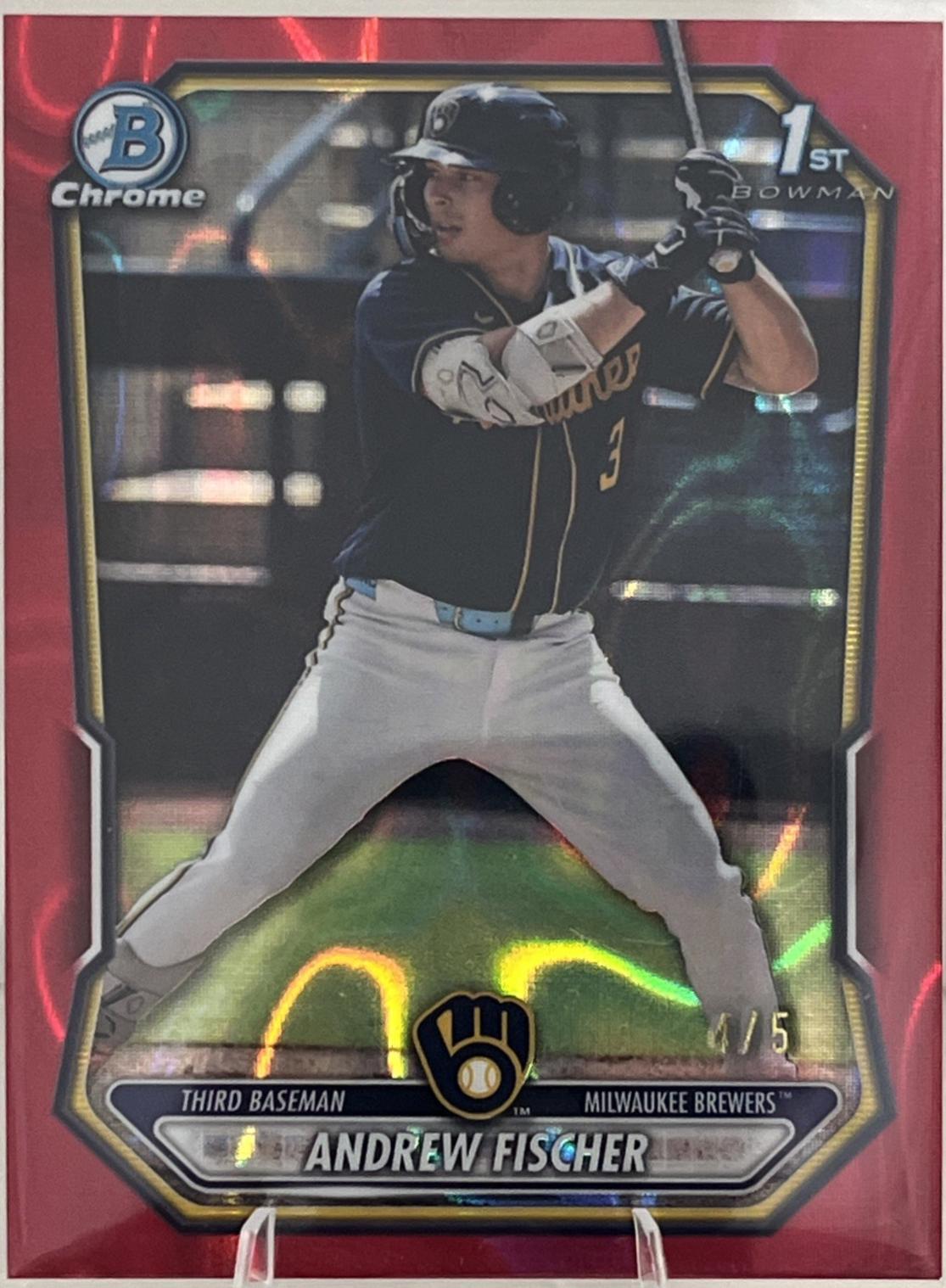Andrew Fischer [Red Lava Refractor] #BCP-149