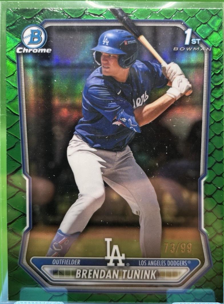 Brendan Tunink [Green Reptilian Refractor] #BCP-59
