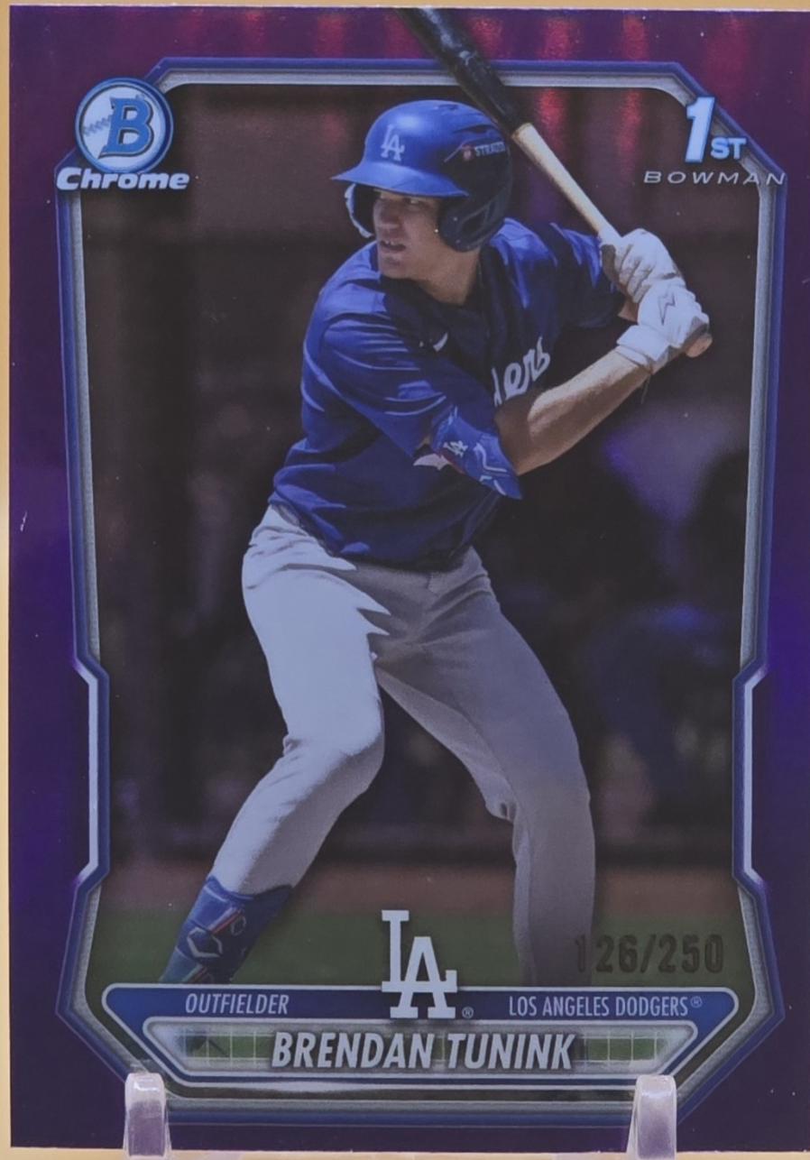 Brendan Tunink [Purple Geometric Refractor] #BCP-59