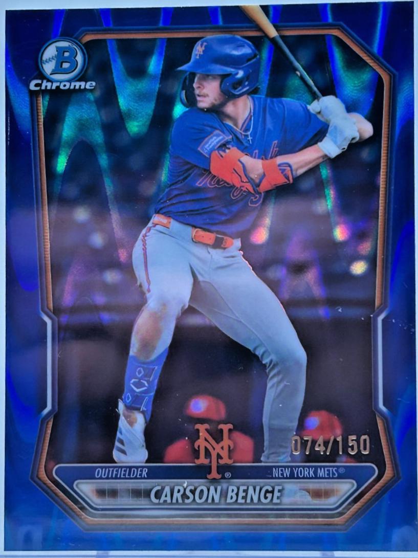 Carson Benge [Blue RayWave Refractor] #BCP-111