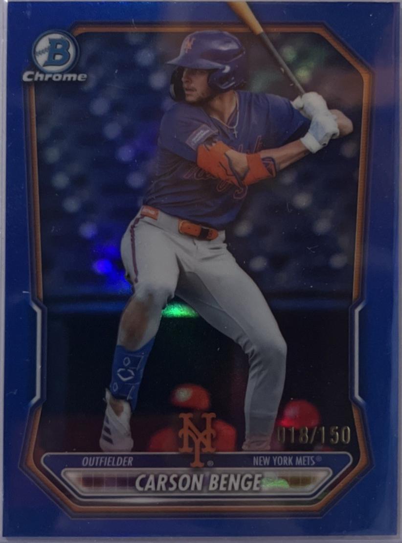 Carson Benge [Blue Refractor] #BCP-111