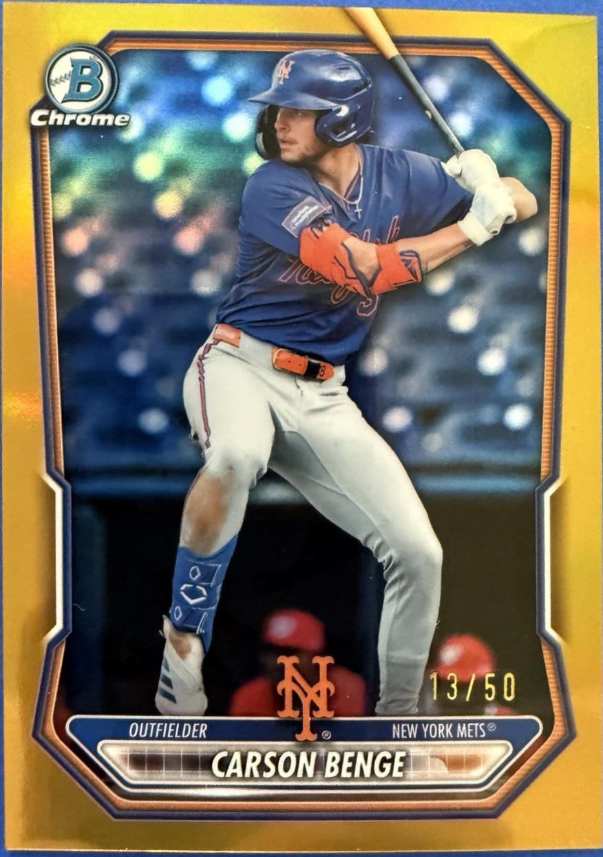Carson Benge [Gold Refractor] #BCP-111