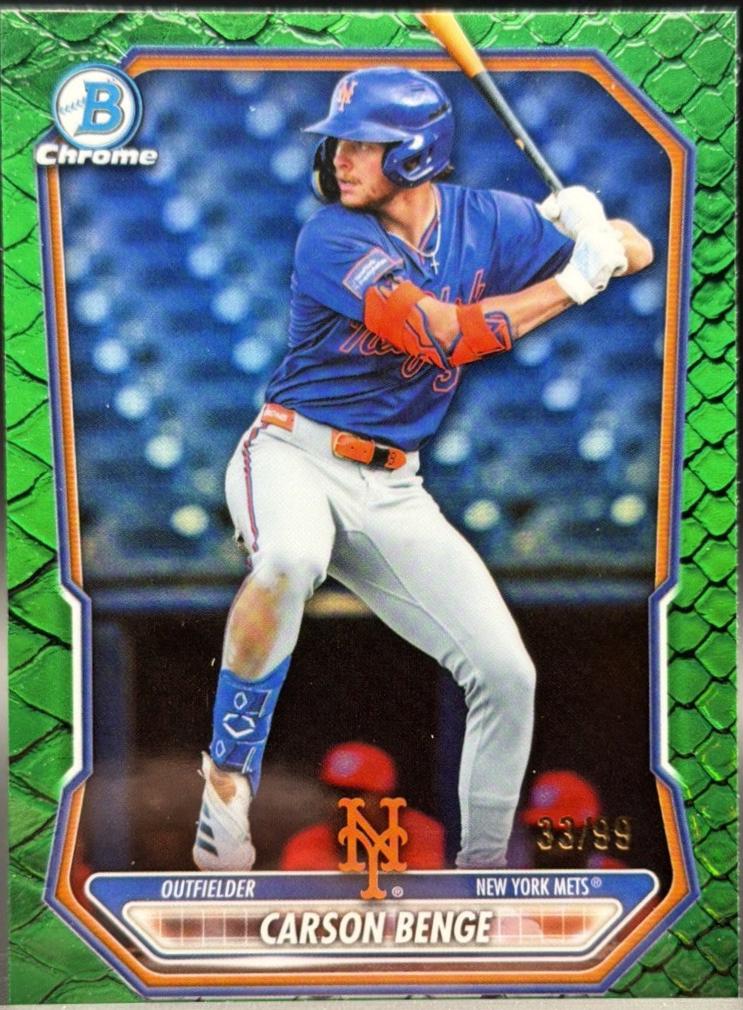 Carson Benge [Green Reptilian Refractor] #BCP-111