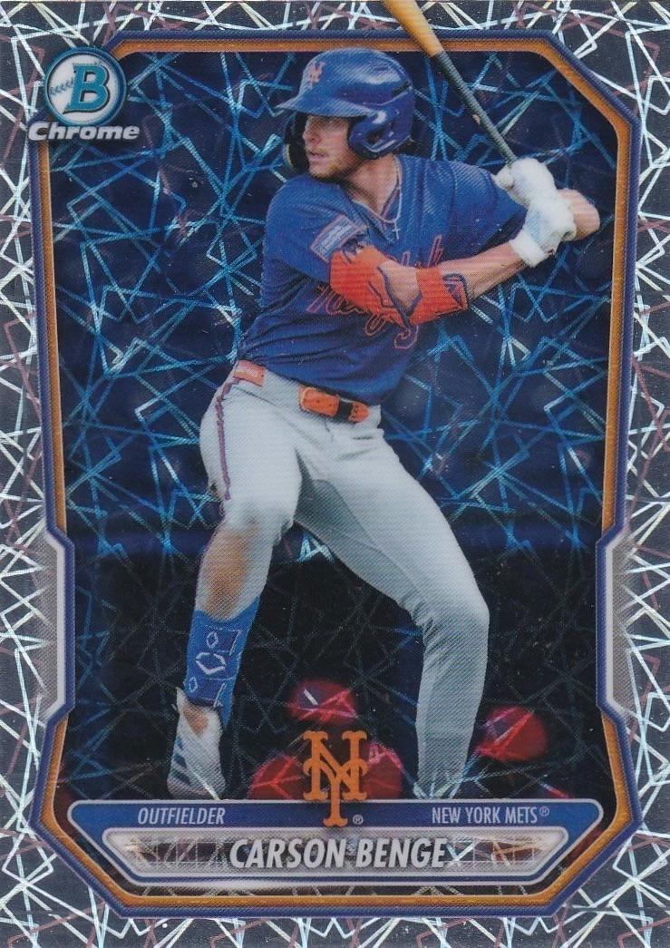 Carson Benge [Lazer Refractor] #BCP-111