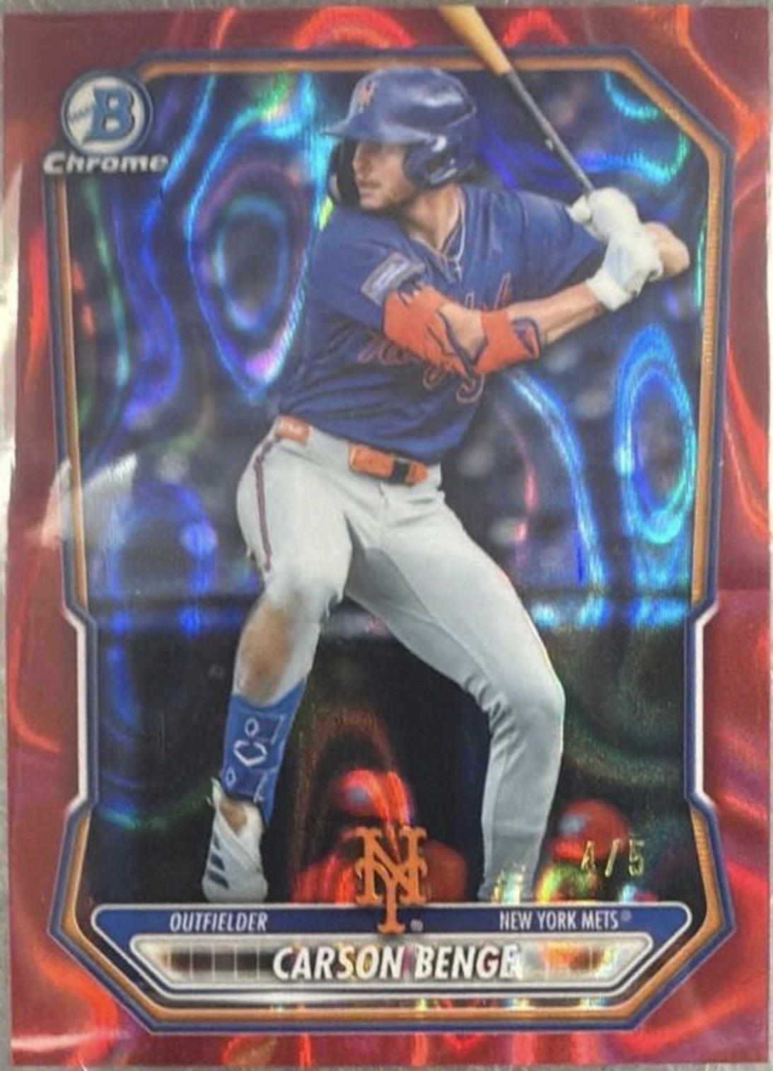 Carson Benge [Red Lava Refractor] #BCP-111