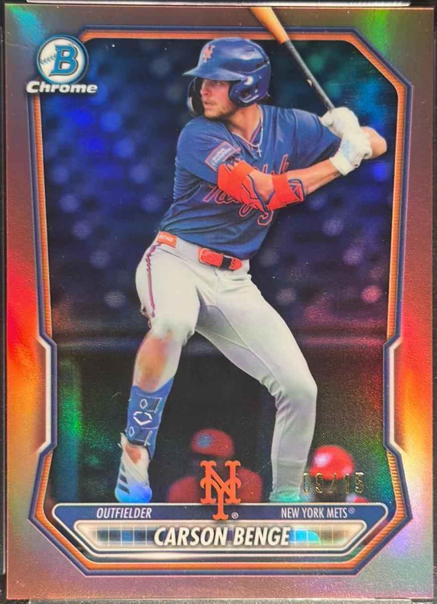 Carson Benge [Rose Gold Refractor] #BCP-111