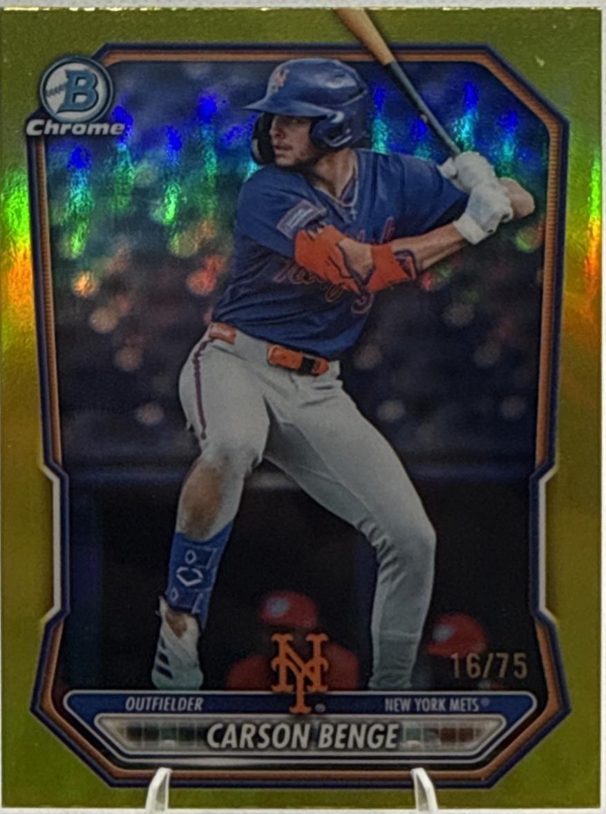 Carson Benge [Yellow Refractor] #BCP-111