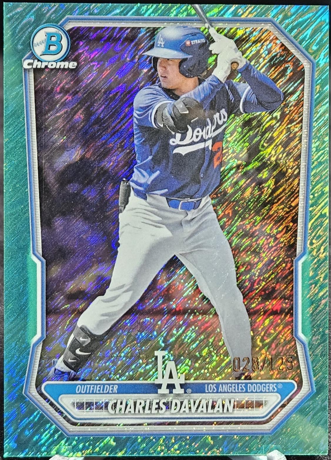 Charles Davalan [Aqua Shimmer Refractor] #BCP-73