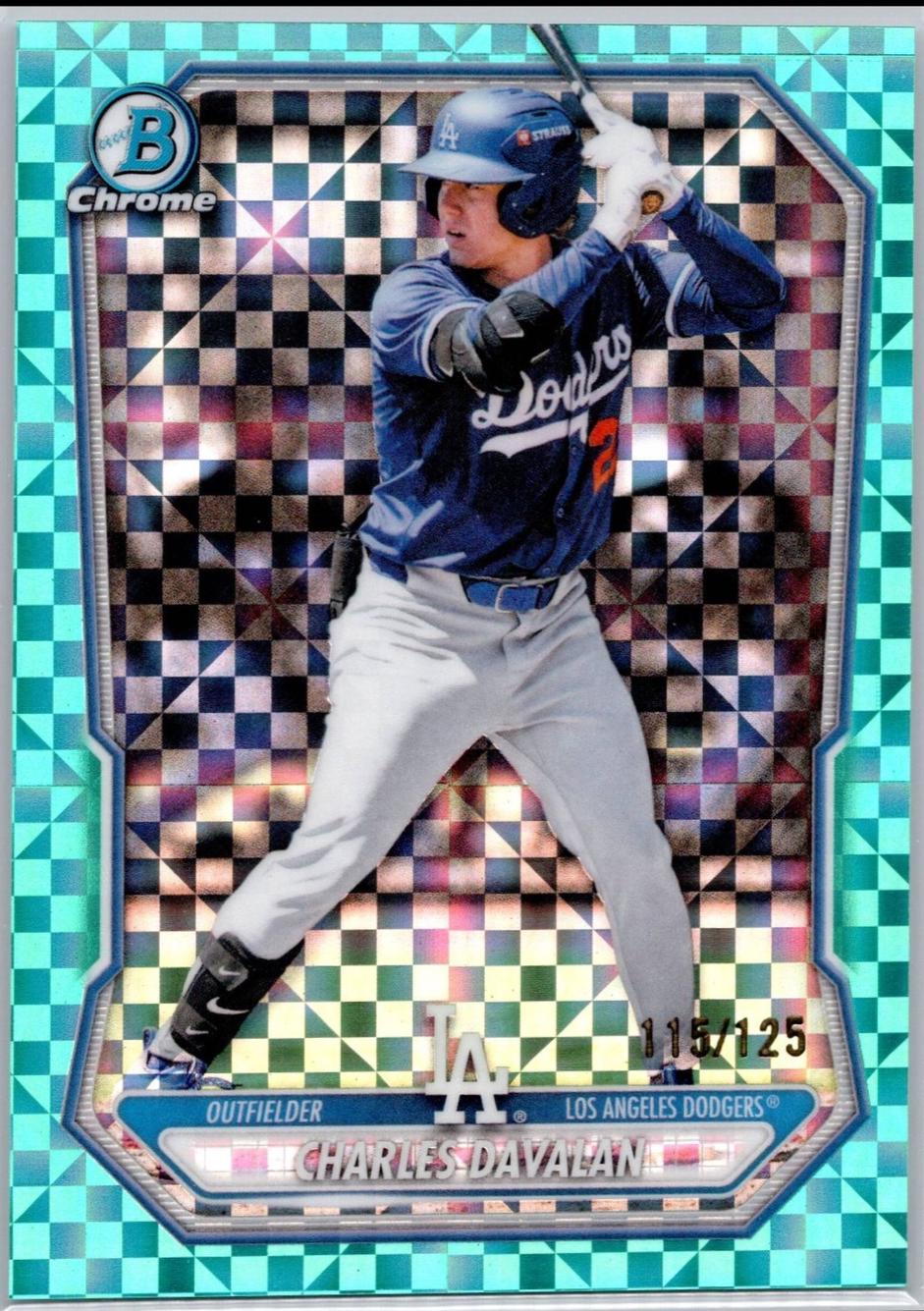 Charles Davalan [Aqua X-Fractor Refractor] #BCP-73