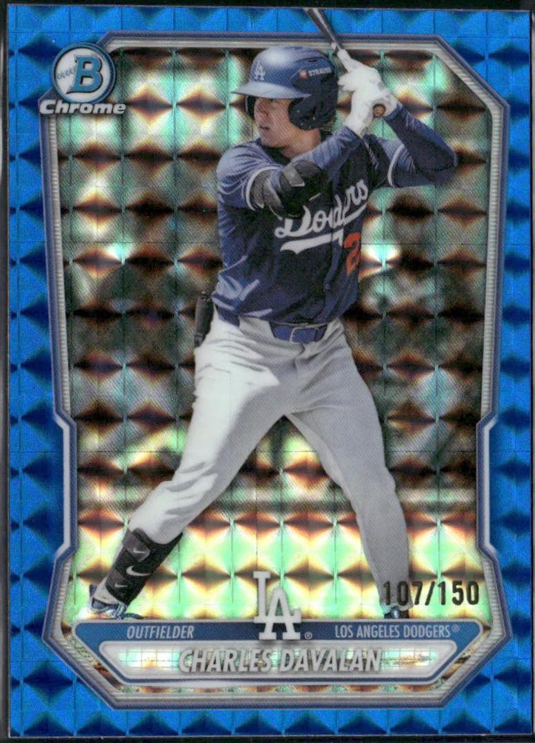 Charles Davalan [Blue Geometric Refractor] #BCP-73