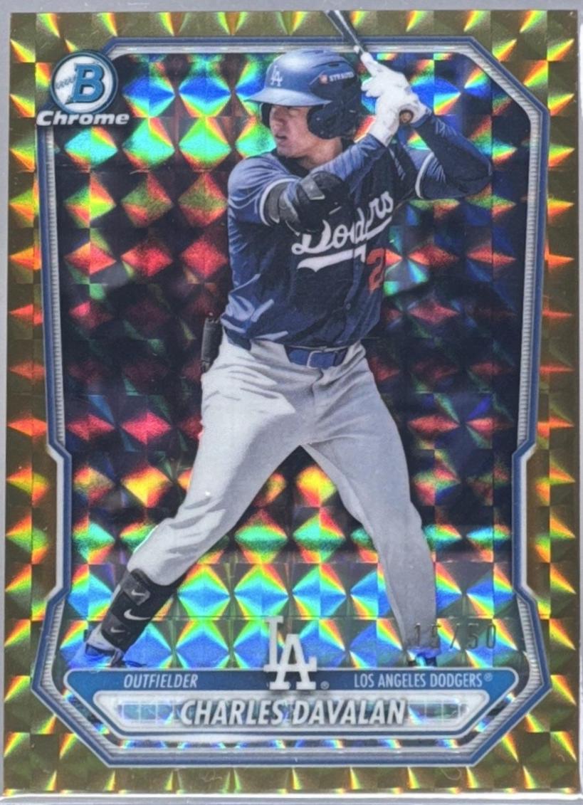 Charles Davalan [Gold Geometric Refractor] #BCP-73