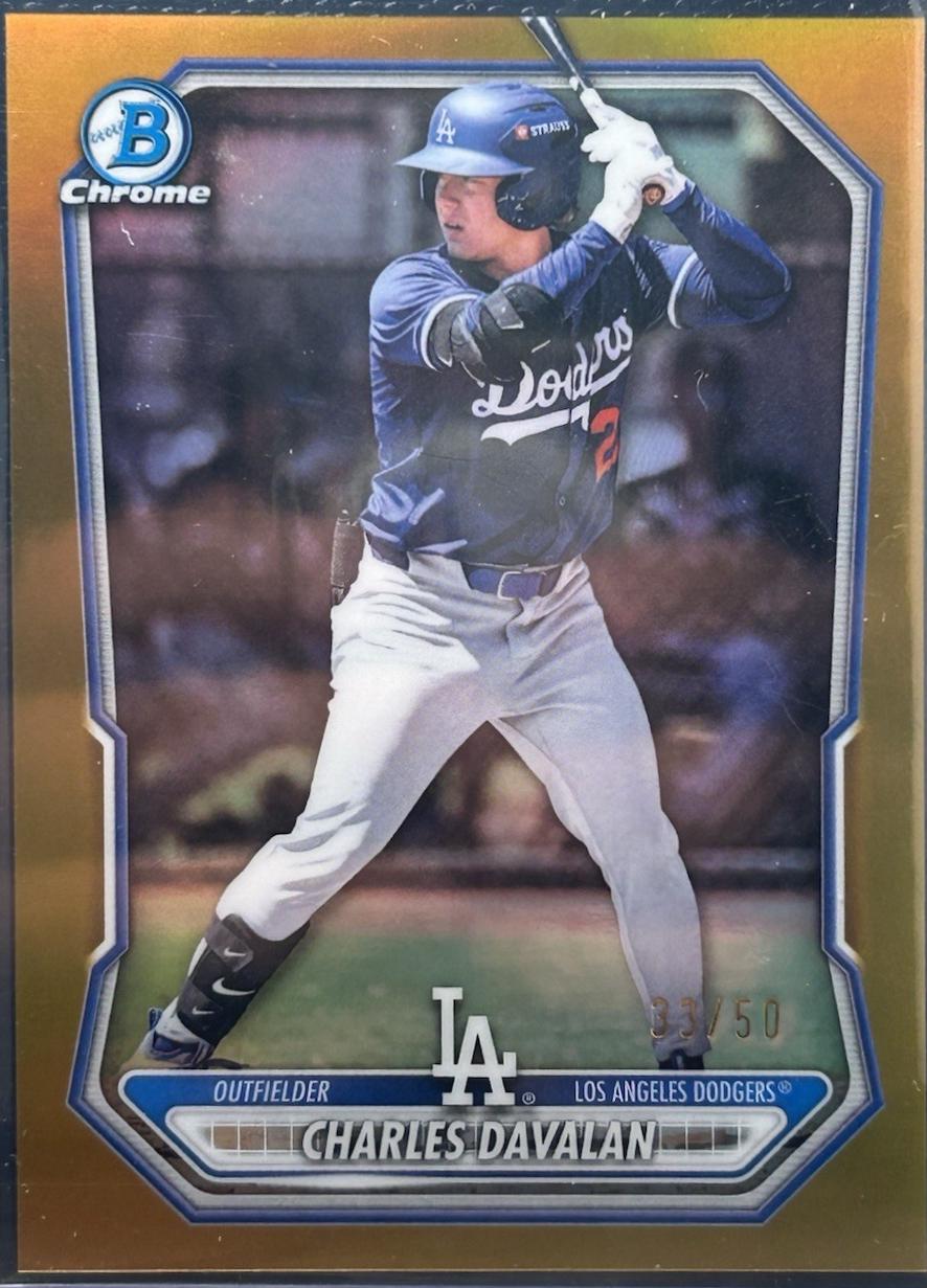 Charles Davalan [Gold Refractor] #BCP-73