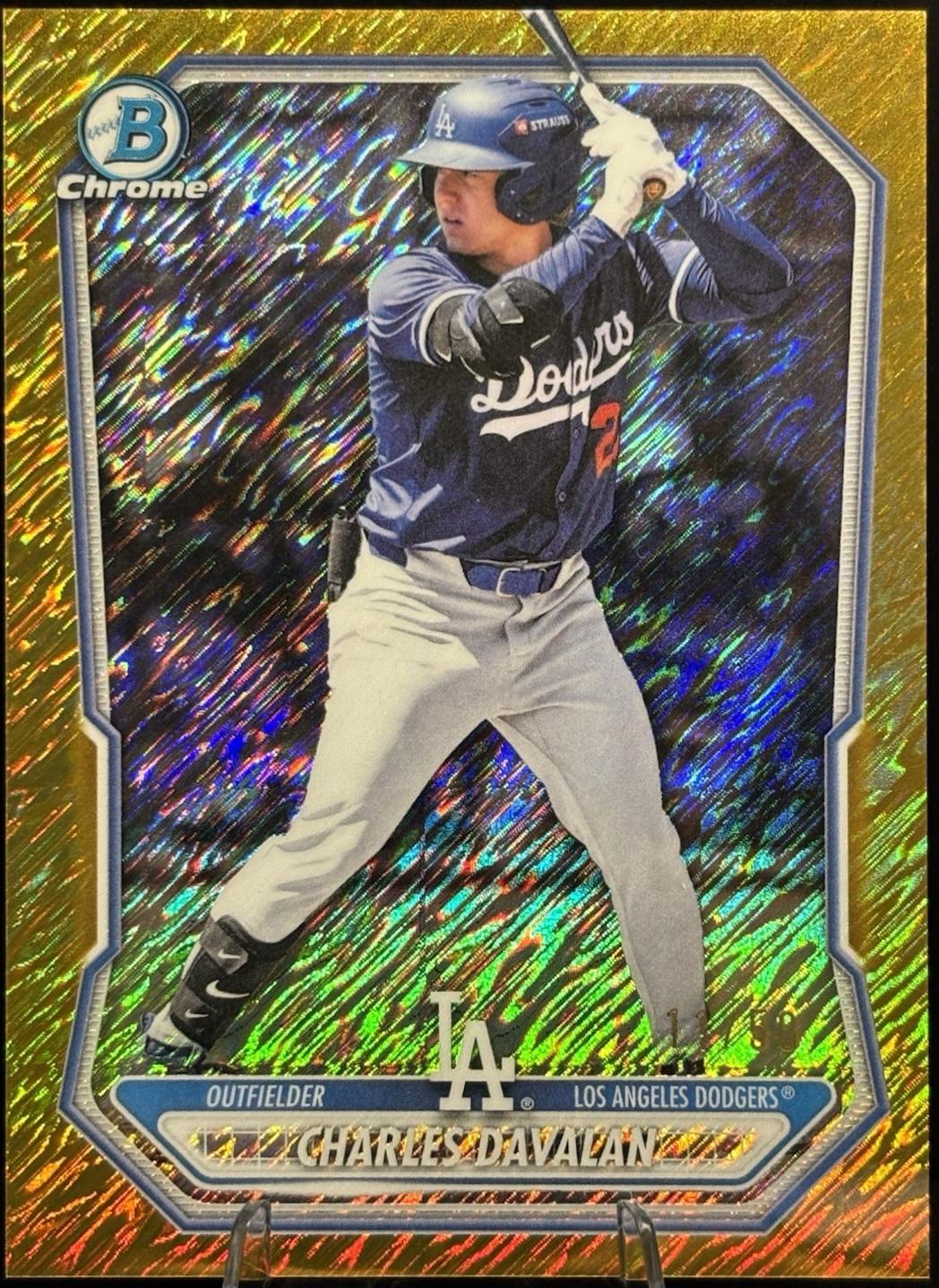 Charles Davalan [Gold Shimmer Refractor] #BCP-73