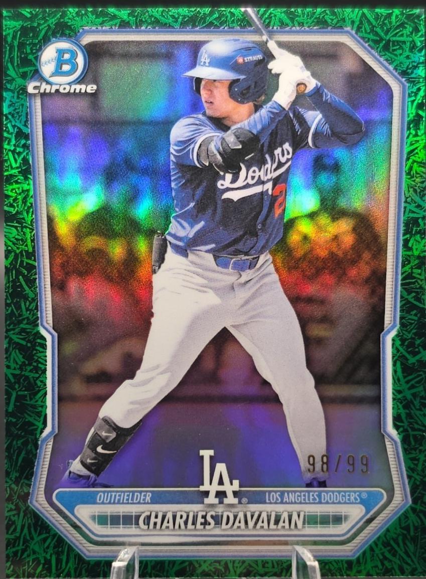 Charles Davalan [Green Grass Refractor] #BCP-73