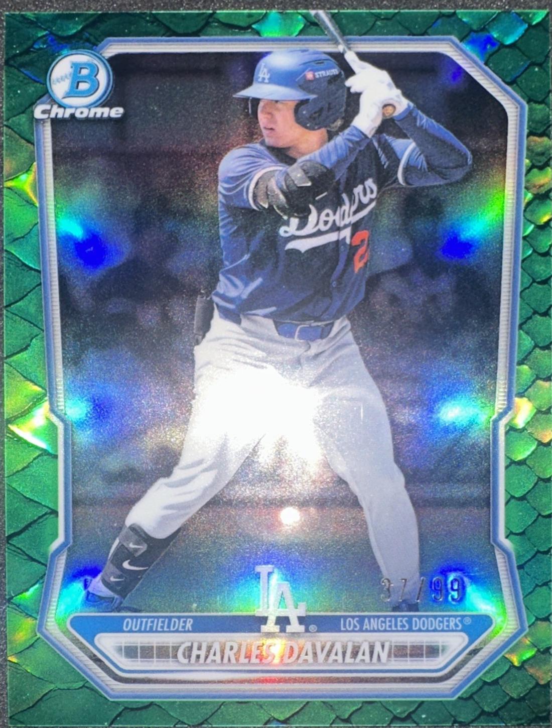 Charles Davalan [Green Reptilian Refractor] #BCP-73