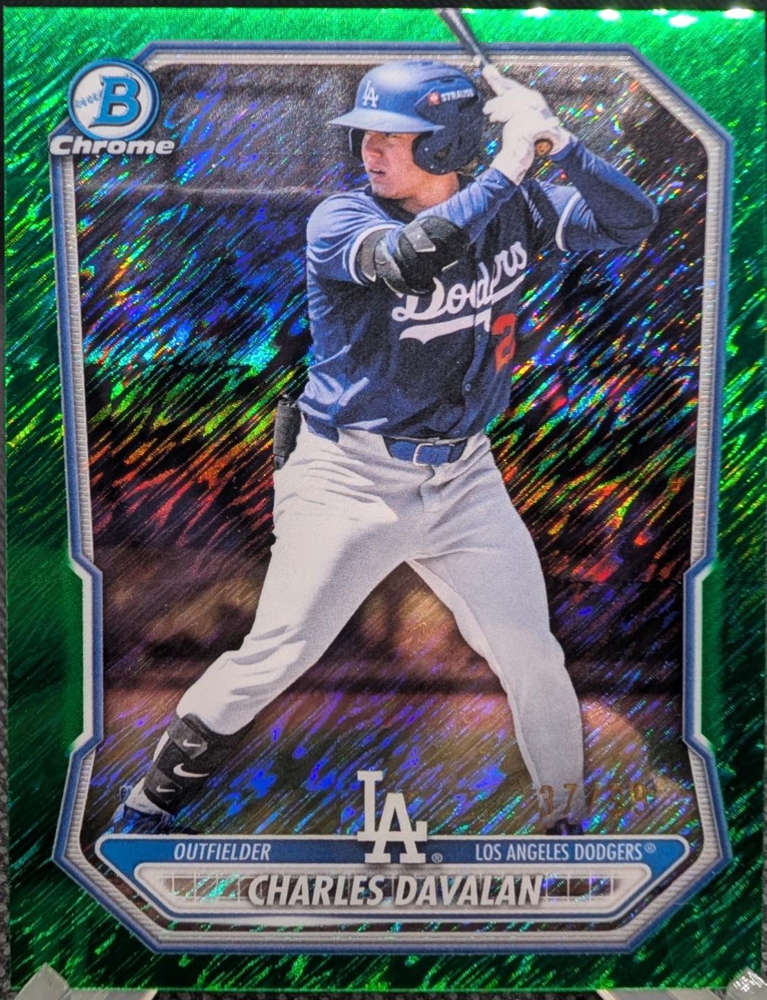 Charles Davalan [Green Shimmer Refractor] #BCP-73