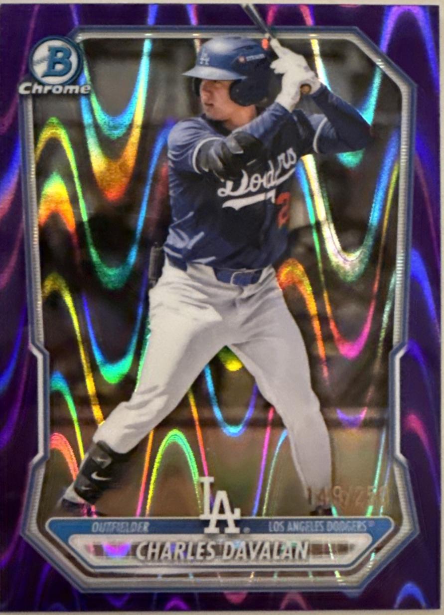 Charles Davalan [Purple RayWave Refractor] #BCP-73