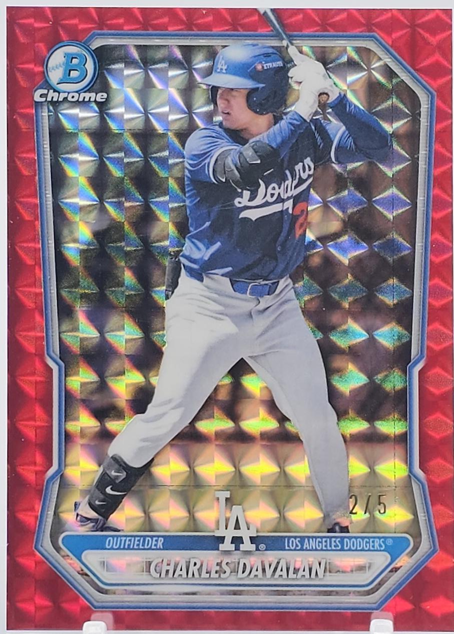 Charles Davalan [Red Geometric Refractor] #BCP-73