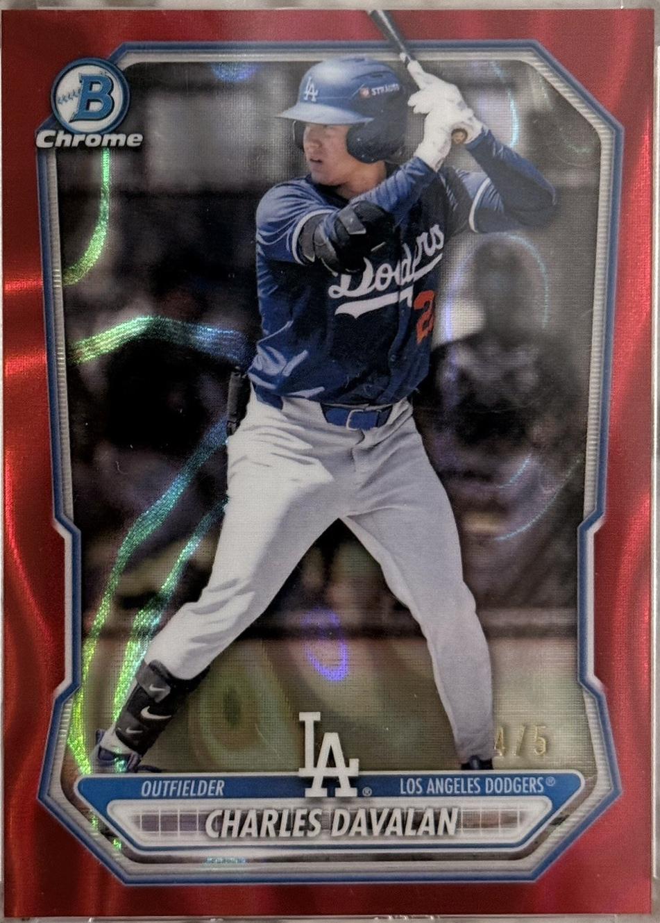 Charles Davalan [Red Lava Refractor] #BCP-73