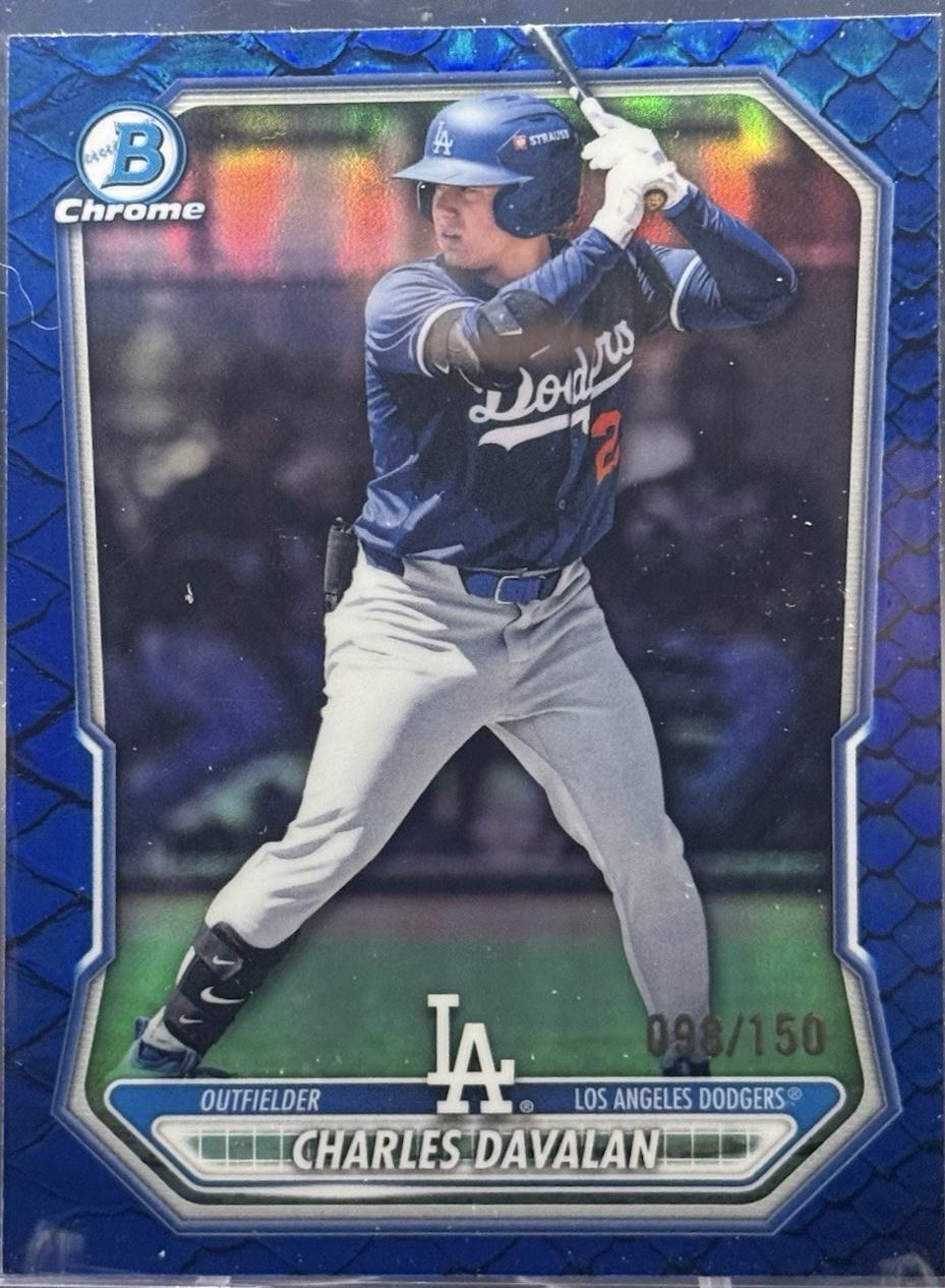 Charles Davalan [Reptilian Blue Refractor] #BCP-73