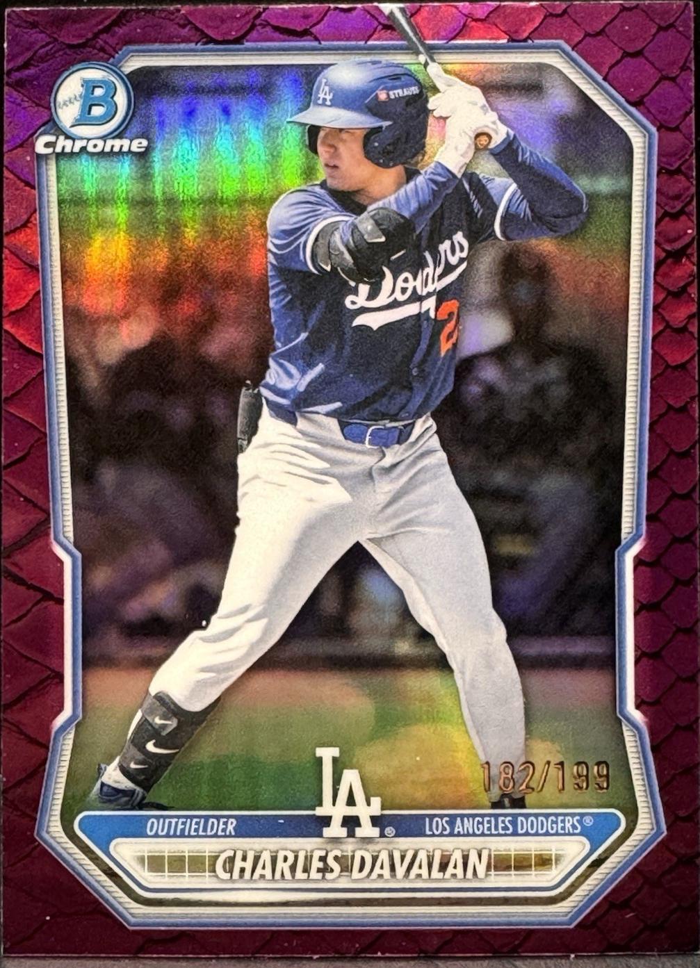 Charles Davalan [Reptilian Fuchsia Refractor] #BCP-73