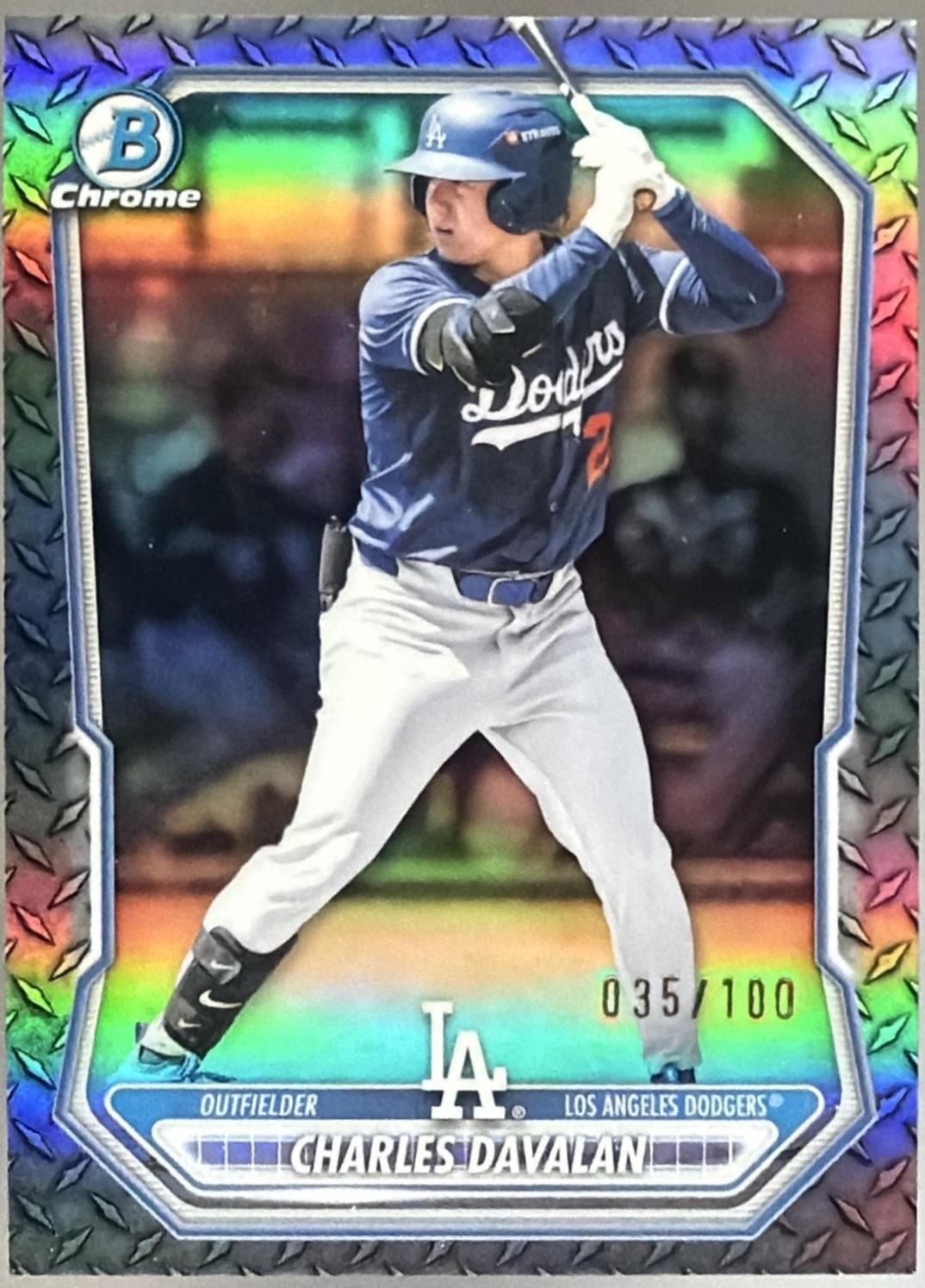 Charles Davalan [Steel Metal Refractor] #BCP-73