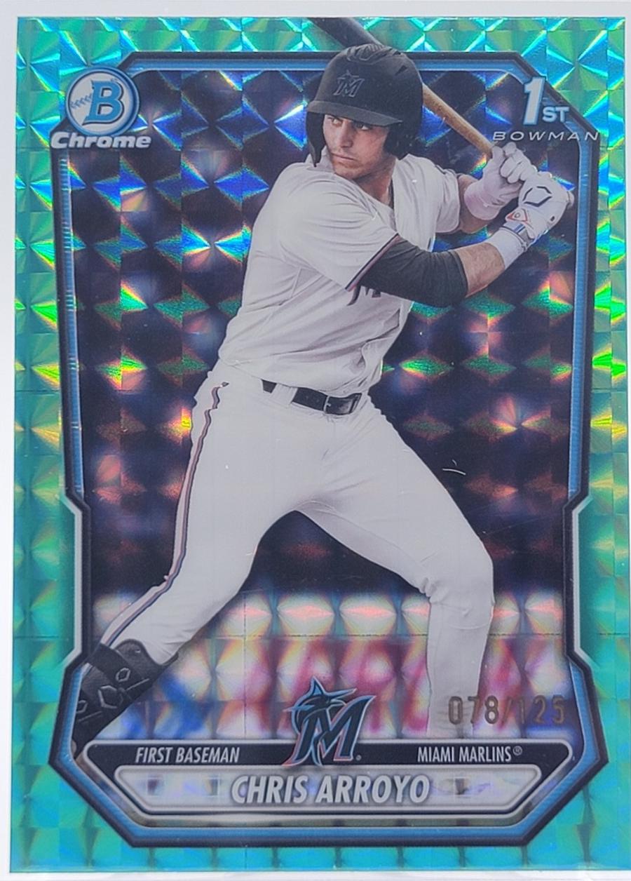 Chris Arroyo [Aqua Geometric Refractor] #BCP-61