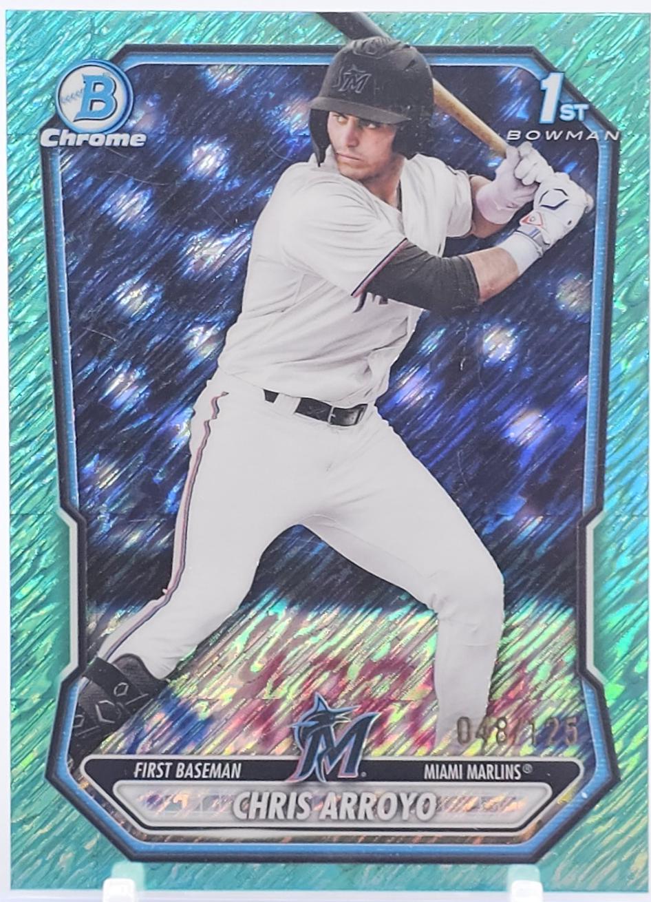Chris Arroyo [Aqua Shimmer Refractor] #BCP-61